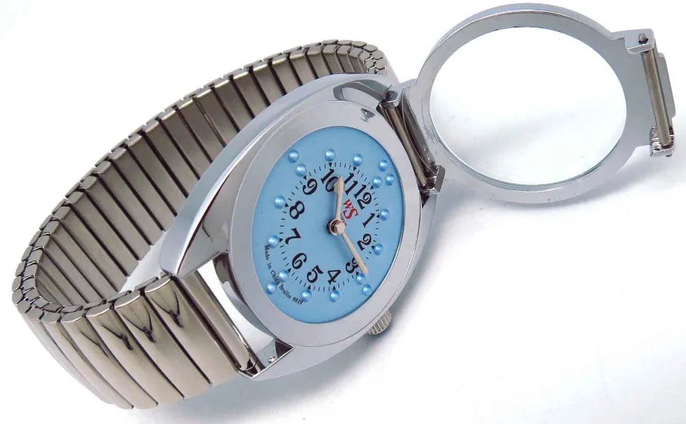 wrist watch for visually impaired