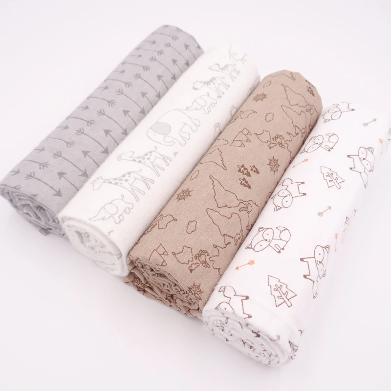 Bonito do Bebê Envoltório para Recém-nascidos Cobertor de Cama do Bebê Cobertores Padrões Velo Infantil Swaddle Bebê Envelope 4 Pçs - Set 2020 7 Mamãe e Bebê
