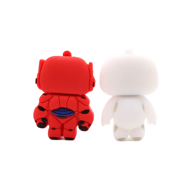 Флешка 128gb big heros Baymax memory stick usb flash drive персонализированные usb-флеш-накопитель в подарок милый прекрасный подарок для ребенка