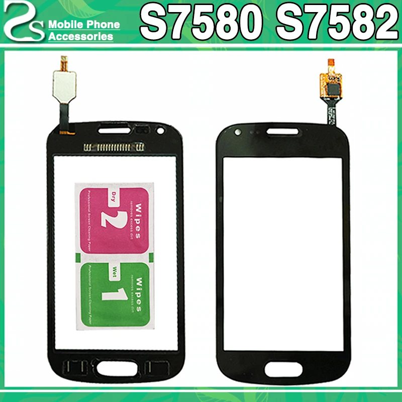 

New S7580 Touch Screen For Samsung Galaxy Trend S7580 S7582 7580 7582 Display Digitizer Touch Sensor Glass Lens Panel
