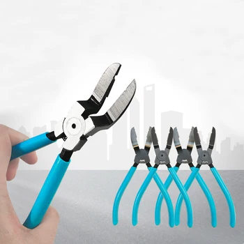 

1PC 6.5inch Vehicle Maintenance Plastic Nippers Special Clamp Forceps For Automobiles