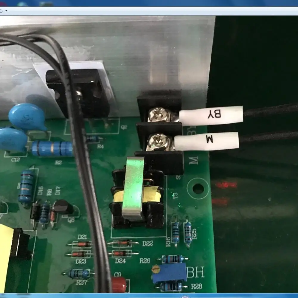 M BY Cable connection