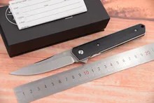 JUFULE Made Kwaiken ball bearing Flipper folding VG10 blade G10 Steel handle camping hunt EDC tool Utility outdoor Kitchen knife
