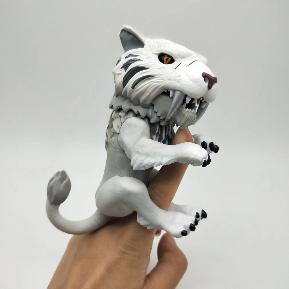 

Fingertip Tiger Untamed Sabretooth Silvertooth Bonesaw Sabre Tooth Tiger finger Toy Christmas gift