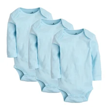 3 шт./компл., боди для маленьких девочек, хлопок, Одежда для новорожденных с длинными рукавами, Комбинезоны для младенцев, одежда для малышей, детское боди для мальчиков