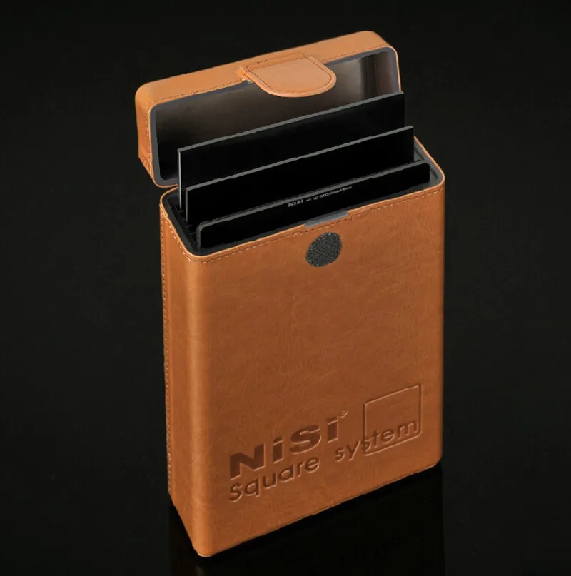 

Nisi square filter bag filter protection bag for 100mm or 150mm diamonds filter genuine leather bag