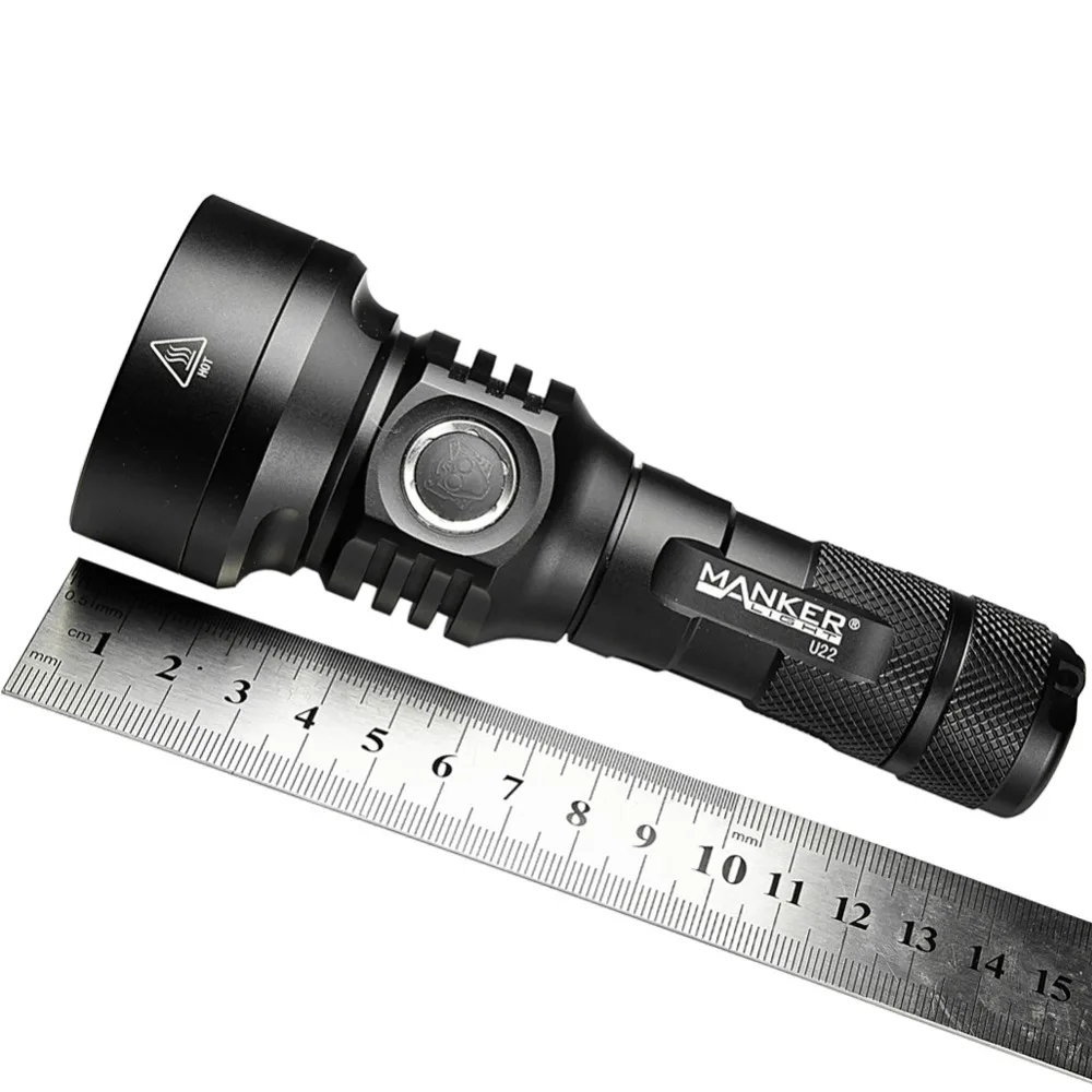 Manker U22 1500LM CREE XHP35 светодиодный фонарик 21700 Быстрая зарядка USB Type C Карманный тройник