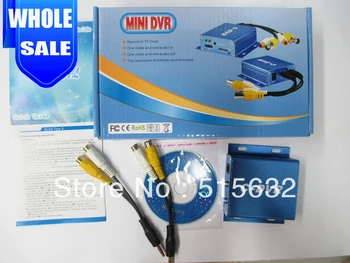

Mini C-DVR Video/Audio Recorder Motion Detection TF Card Recorder