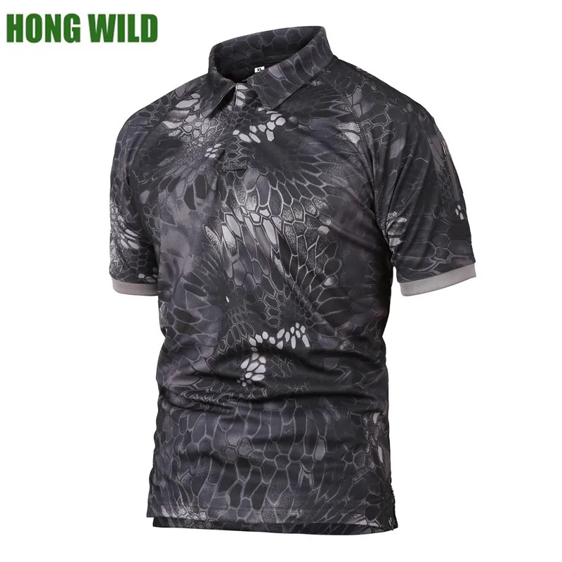 

Summer Army T Shirt Men Military Shirt Tactical Combat T Shirts Breathable Camouflage Quick Dry Tee Shirt