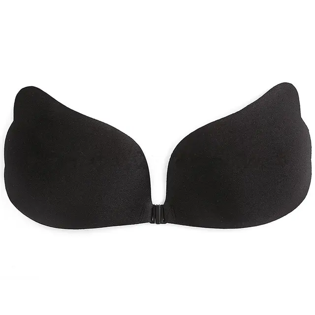2018 Women Self Adhesive Strapless Bandage Blackless Solid 