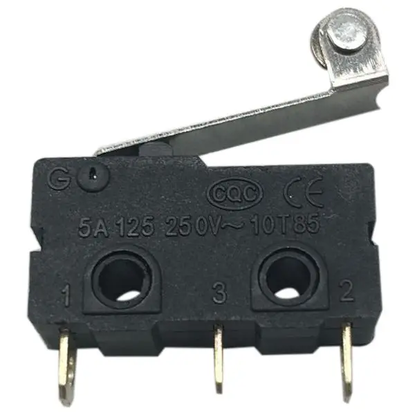 

Useful 20PCS AC 125/250V 5A Roller Lever SPDT Mini Limit Switch Microswitch