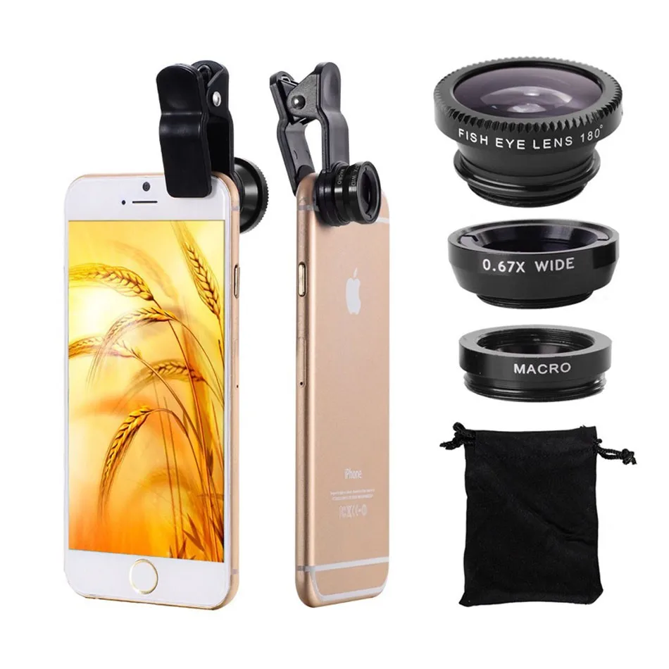 Комплект объективов для камеры телефона, 8X Объектив Телескопа для iPhone X XS Max 7 6s 6 Plus, макрообъектив для huawei P20 Lite Lentes для Xiaomi Mi 8