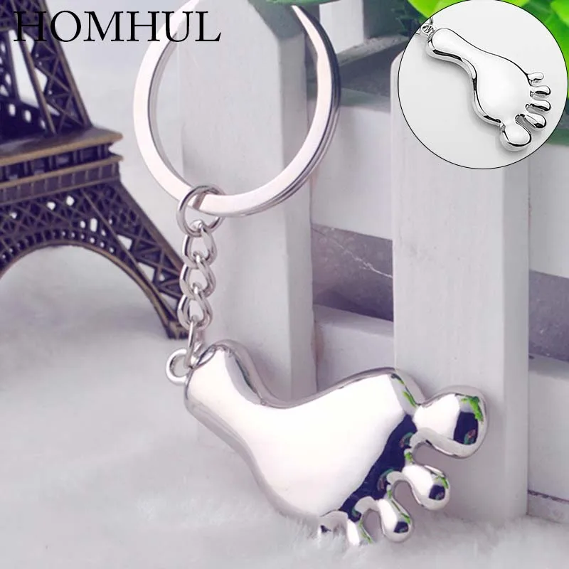 HOMHUAL Fashion Creative Simple Barefoot Keychain Wholesale Charming