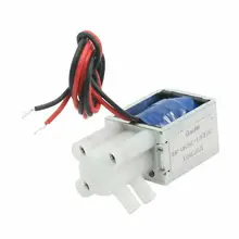 1" 2 провода подключения 2 розетки Газ Вода Соленоидный клапан DC12V 1,2 Вт