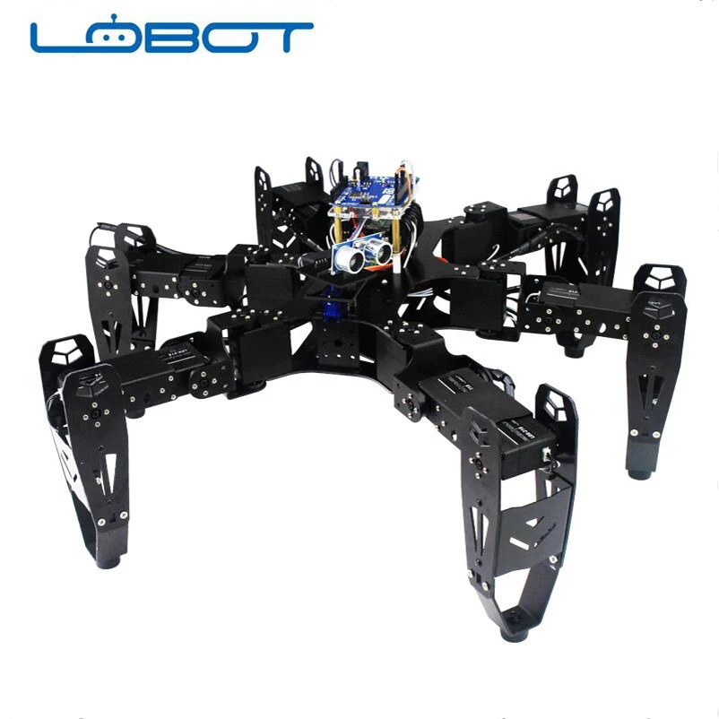 CR 6 Hexapod Robtics ногий робот паук с 20 канальным контроллером сервопривода Arduino deldevelop