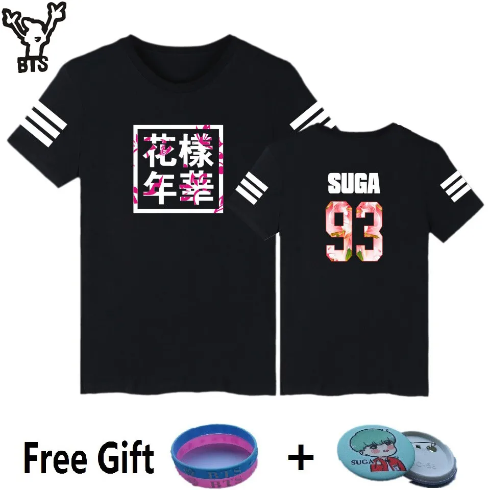 

Kpop Short Sleeve Tee Shirts Korean Popular Bangtan Boys Fashion Tshirt Women Cotton Casual Hip Hop Funny 4XL Cotton T-shirt