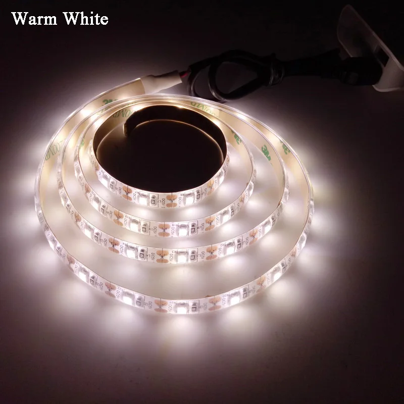 

USB LED Strip Light String Lamp Waterproof/no Waterproof 5V 3528 SMD 50cm 1m 2m led Flexible Strip light TV Background Lighting