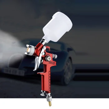 

Professional H - 2000P HVLP Air Paint Gun 1.0mm Nozzle Set Car Auto Painting Kit Mini Air Paint Spray Gun Sprayer Spot Repair