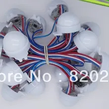 20 штук/строка WS2811 30 мм Отраженные полноцветный Цвет 3 светодиода 5050 SMD RGB Программируемый пиксельные привели модуль 12 В