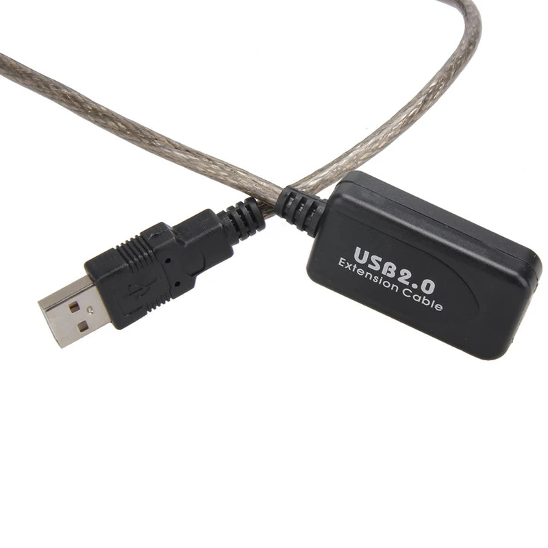 20 M/15 M/10 M/5 M USB2.0 الذكور إلى أنثى زيارة مكرر تمديد موسع وصلة كابل m/F
