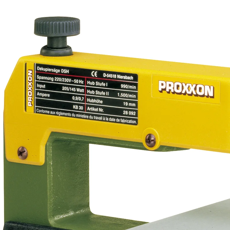 PROXXON Mini Table Type Two-speed Jigsaw Curve Sawing Woodworking Machine for cutting wood NO28092 PROXXON Mini Table Type Two-speed Jigsaw Curve Sawing Woodworking Machine for cutting wood NO28092