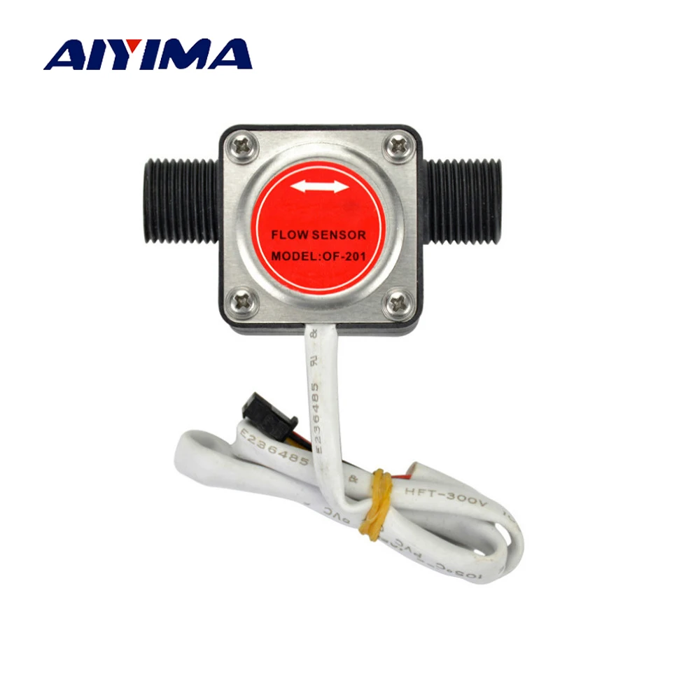 

Aiyima 1pcs G1/2 Oval Gear Flowmeter Oil Flow Sensor Hall Flow Meter Water Liquid Gear Flow Sensor Flow Meter Counter