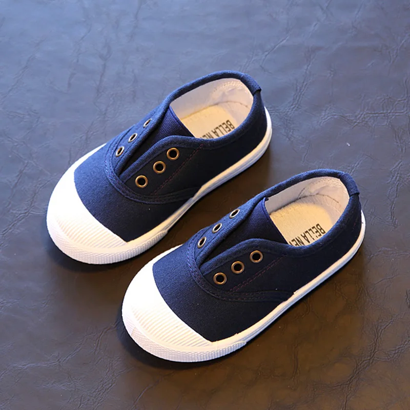 2019 الربيع الصيف الاطفال أحذية للأولاد الفتيات نعل 13.5-18 سنتيمتر الحلوى اللون الأطفال عارضة أحذية رياضية من قماش القنب لينة أحذية أنيقة