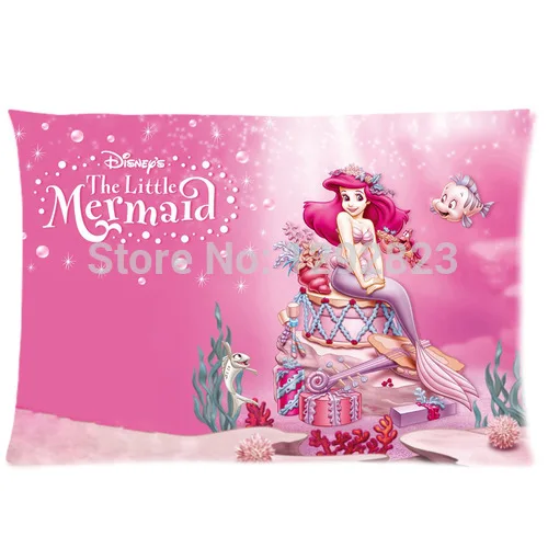

Charming The Little Mermaid Zippered Pillow Cases 20x30 (one side) PC-710
