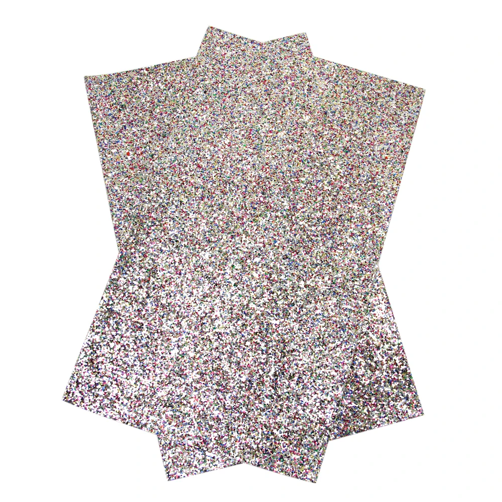 

David accessories 20*34cm glitter faux artificial Synthetic leather fabric hair bow diy decoration crafts 1piece,1Yc2043