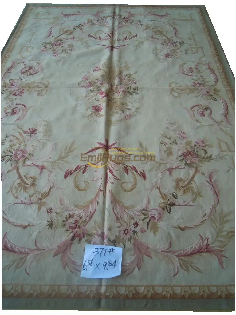 

Handmade Aubusson Carpet The Aubusson Savonnerie, A Handmade French Garden, Is Beautifully Embroidered With Rugs