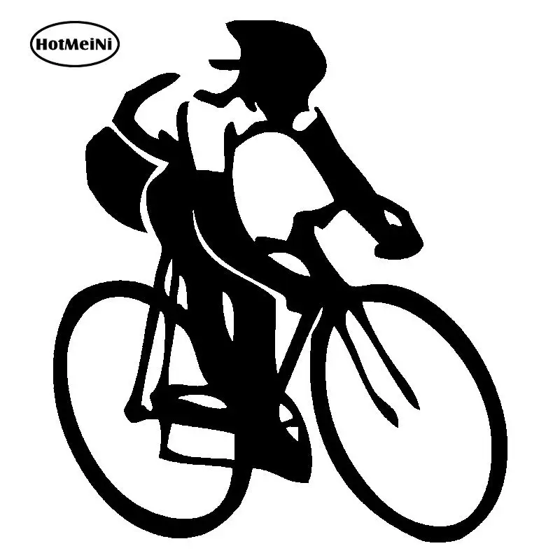 HotMeiNi наклейка для автомобилей велосипедная дорожный велосипед плавания Ironman