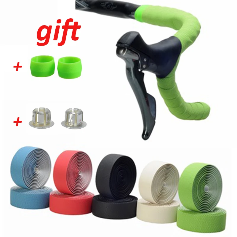 1 pair road bike handlebar tape bicycle handlebar tape + 1 pair tape