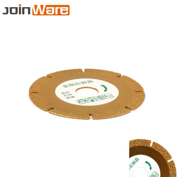 

100MM 4'' Diamond Coated Cutting Disc Grinding Wheel Saw Blade For Stone Ceramic Slate Granite Bore 20mm 1Pc