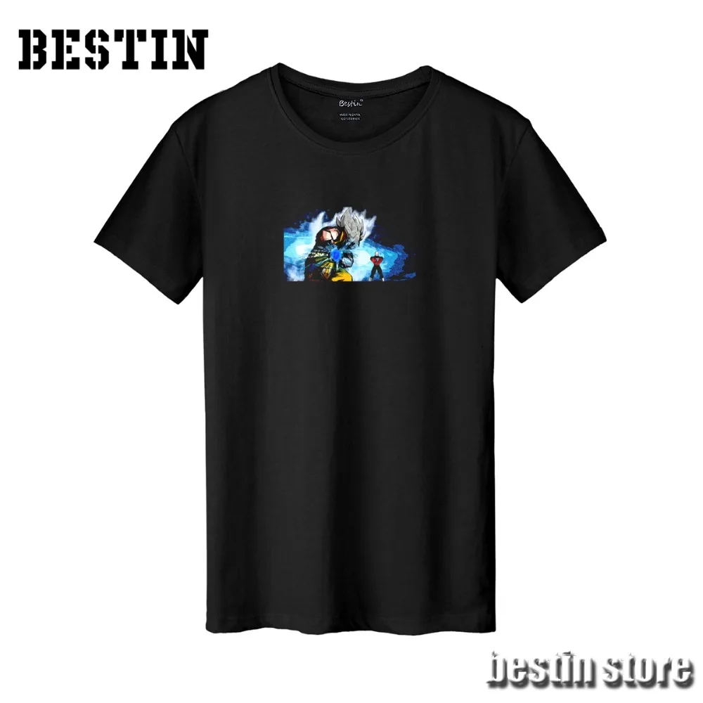 Bestin новый аниме Dragon Ball Z Гоку VS Jiren хип хоп хлопковая футболка/толстовка/толстовки