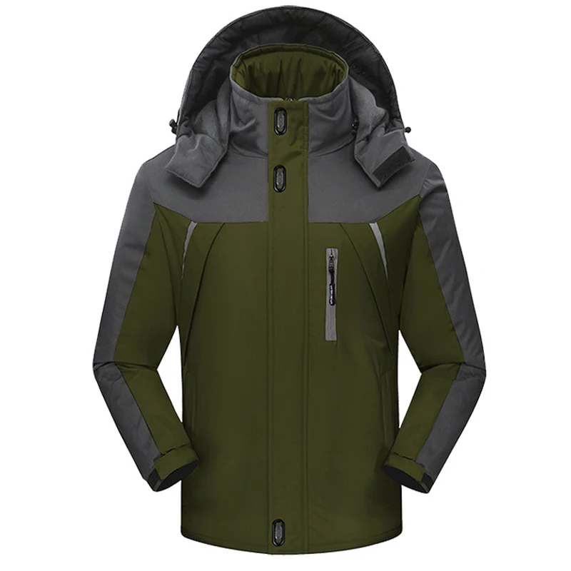 

Men's Outdoor Hiking Jacket Men Spring Sports Rain Coat Climbing Trekking Windbreaker Fishing Waterproof Jackets