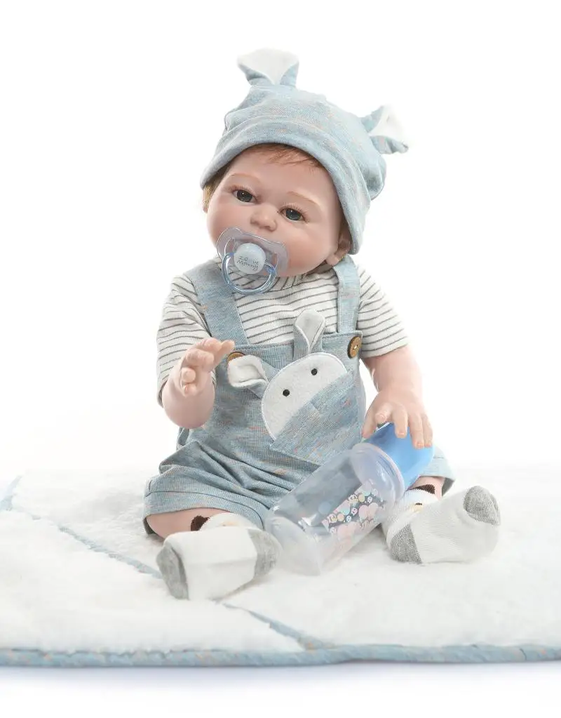 50 см NPK полностью силиконовая кукла для новорожденного мальчика и девочки, кукла-двойняшка, bebes Reborn, детские игрушки для игры в дом, игрушки Brinquedo