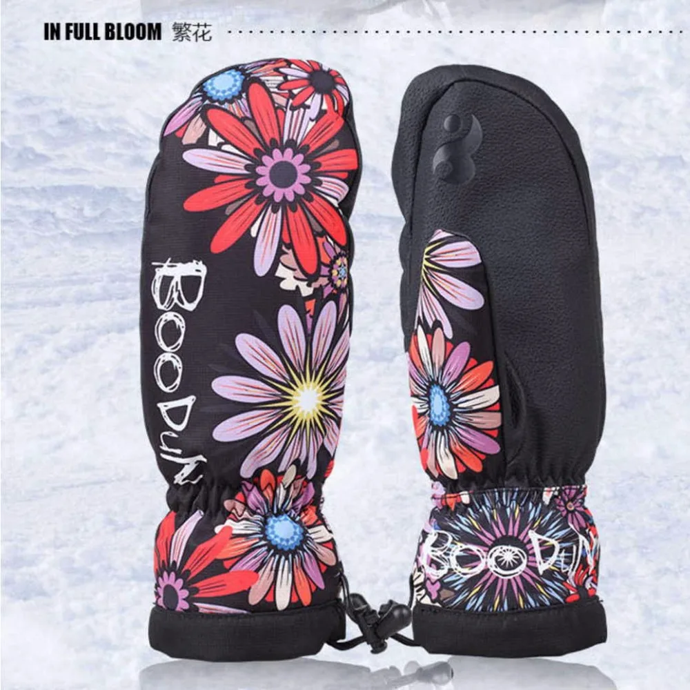 Buy Boodun Professional Warm ski gloves Waterproof snowboard glove