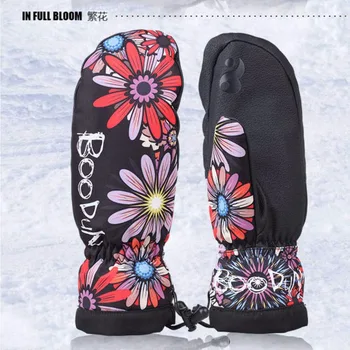 

1 Pair Quality Winter thermal Ski Gloves Waterproof/Cool-resistant Snowboard gloves Men/Womens guantes for skiing/Snowboarding