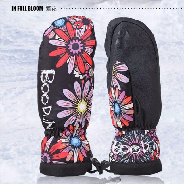 US $16.88 1 Pair Quality Winter thermal Ski Gloves Waterproof/Cool-resistant Snowboard gloves Men/Womens guan