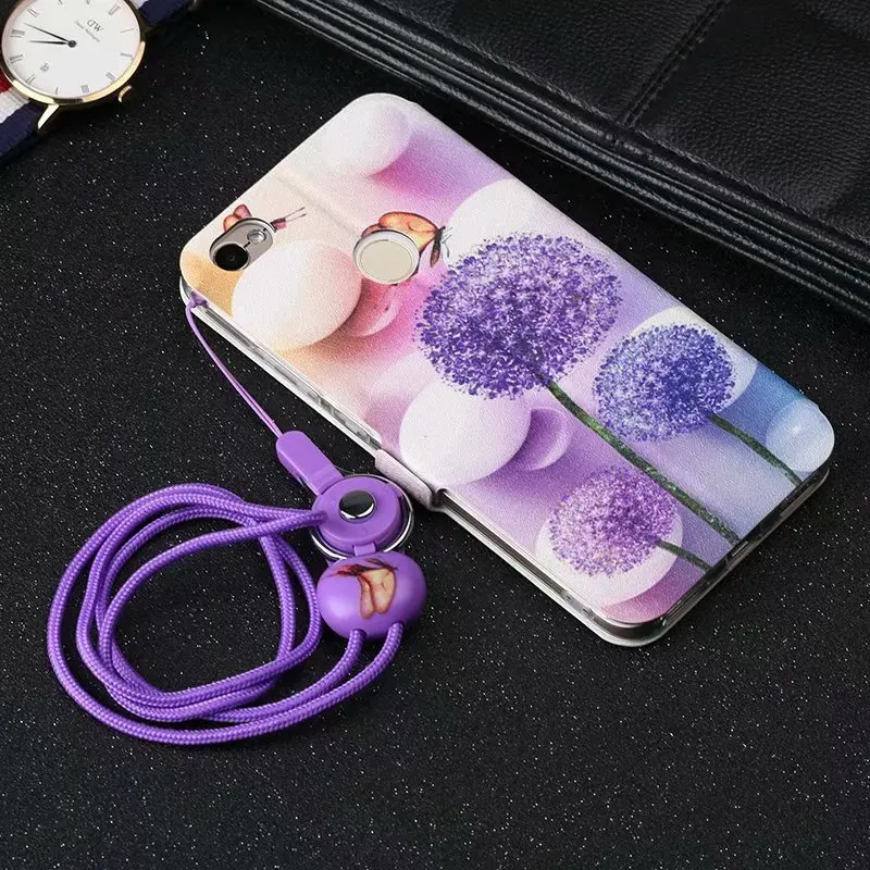 Цветной кожаный чехол для Xiaomi Redmi 4 Prime 4X 5 Plus Note3 Note4 Note5 Note глобальная версия 5A Pro