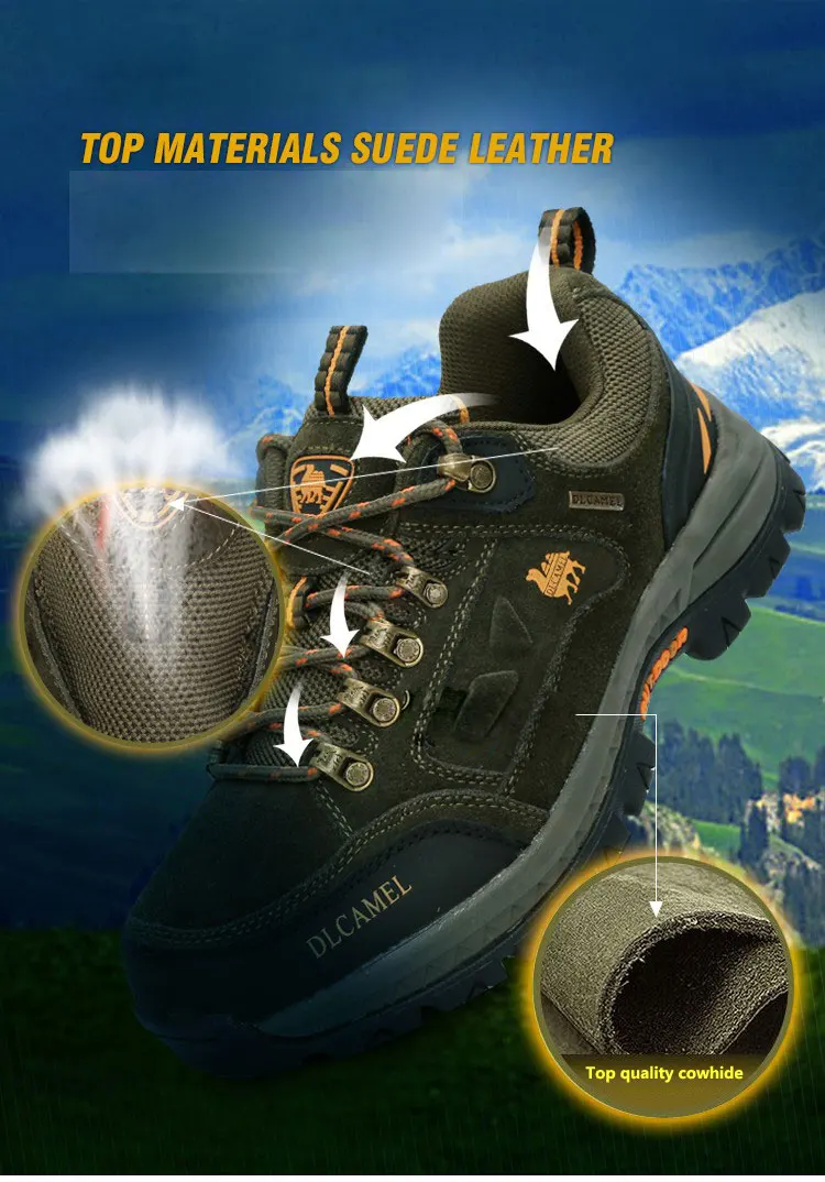 Caminhadas Sapatos de Escalada Tênis de Inverno