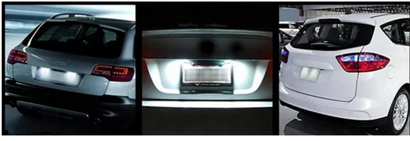 Can-bus Luce targa светодиодный Lights12V белый 3-SMD номерной знак лампа для Volvo S80 XC90 S40 V60 X60 S60 C70 V60 X50 X70 V70 X70