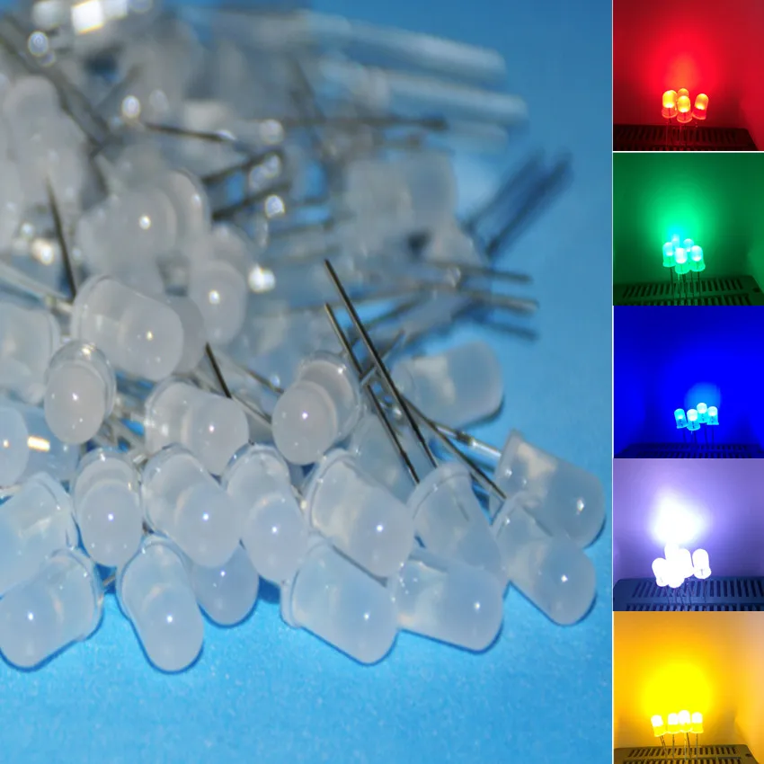 Купить 100 шт. инфракрасный светодиод 5 мм 940нм мощный-лазер ...