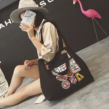 

Bags 2020 spring oxford fabric shoulder bag big bags women's handbag large capacity casual belt
