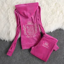 Women sports suit zip-up sweatshirt+pant velvet tracksuit female running sports jogging casual leisure set sweatsuit  two piece
