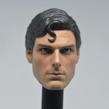 

1/6 Scale Classic 1978 Christopher Reeve Superman Head Sculpt Carving Model Collectible Collections Doll Toys Fit For 12' Body