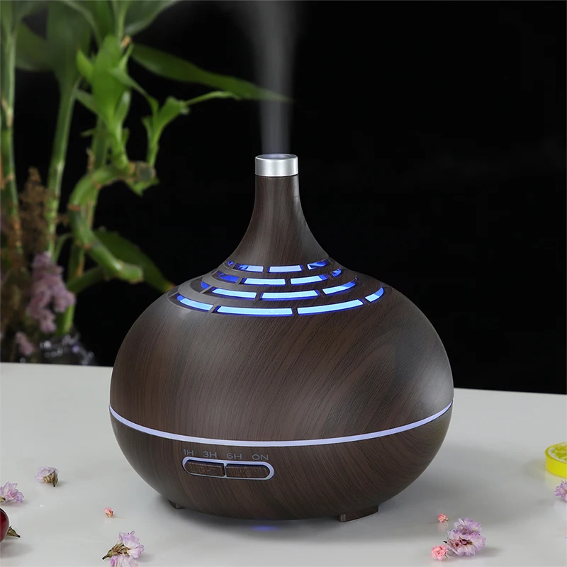 

KBAYBO 400ml Aroma Essential Oil Diffuser electric Ultrasonic Air Humidifier fogger LED Light aroma diffuser mist maker for home