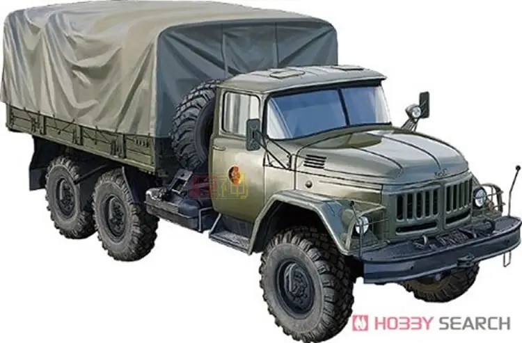 1:35 Военная сборка модель 1/35 русский сделано Zil-131 раннего типа платная лебедка транспорт Грузовик CB35193