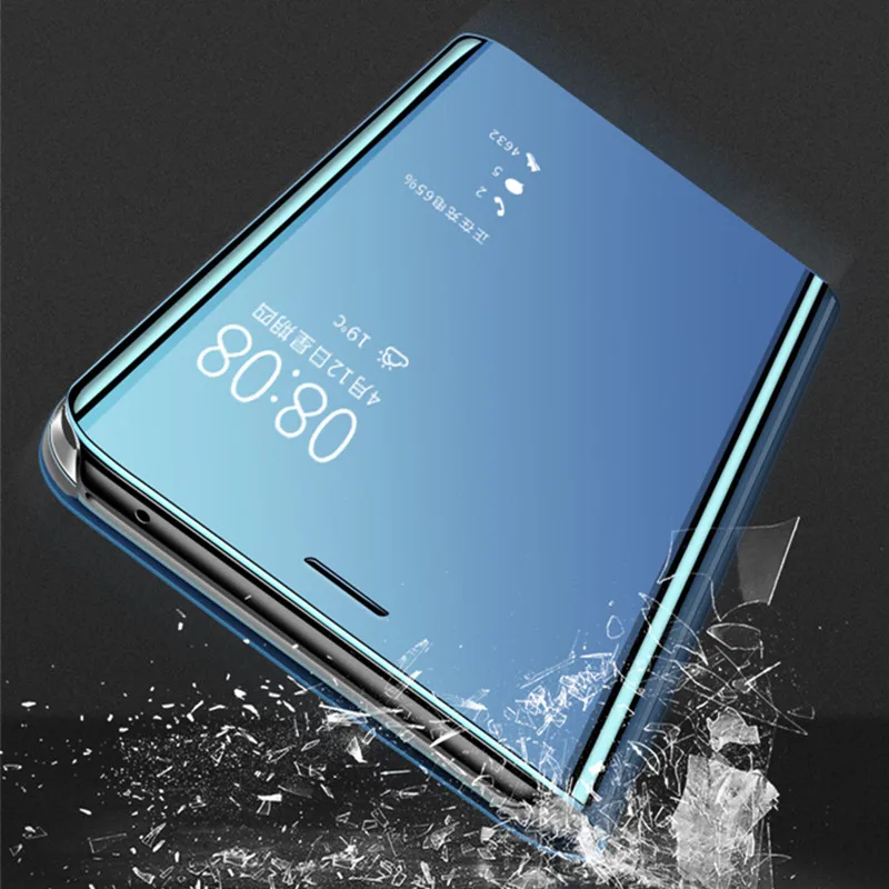 P умный прозрачный зеркальный чехол для Huawei Mate 20 P9 P10 Plus P20 10 pro 20x Honor 9 Lite 8X MAX Nova 3