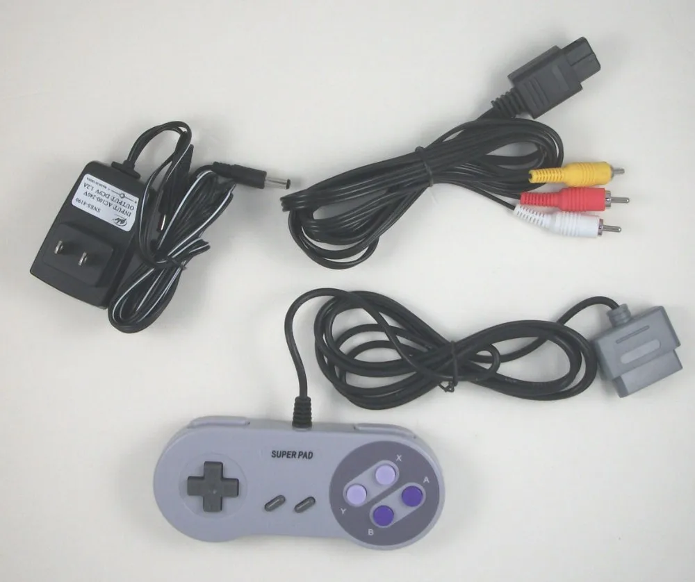 New for Super Nintendo for NES for SNES Hookup Kit AC Adapter Power